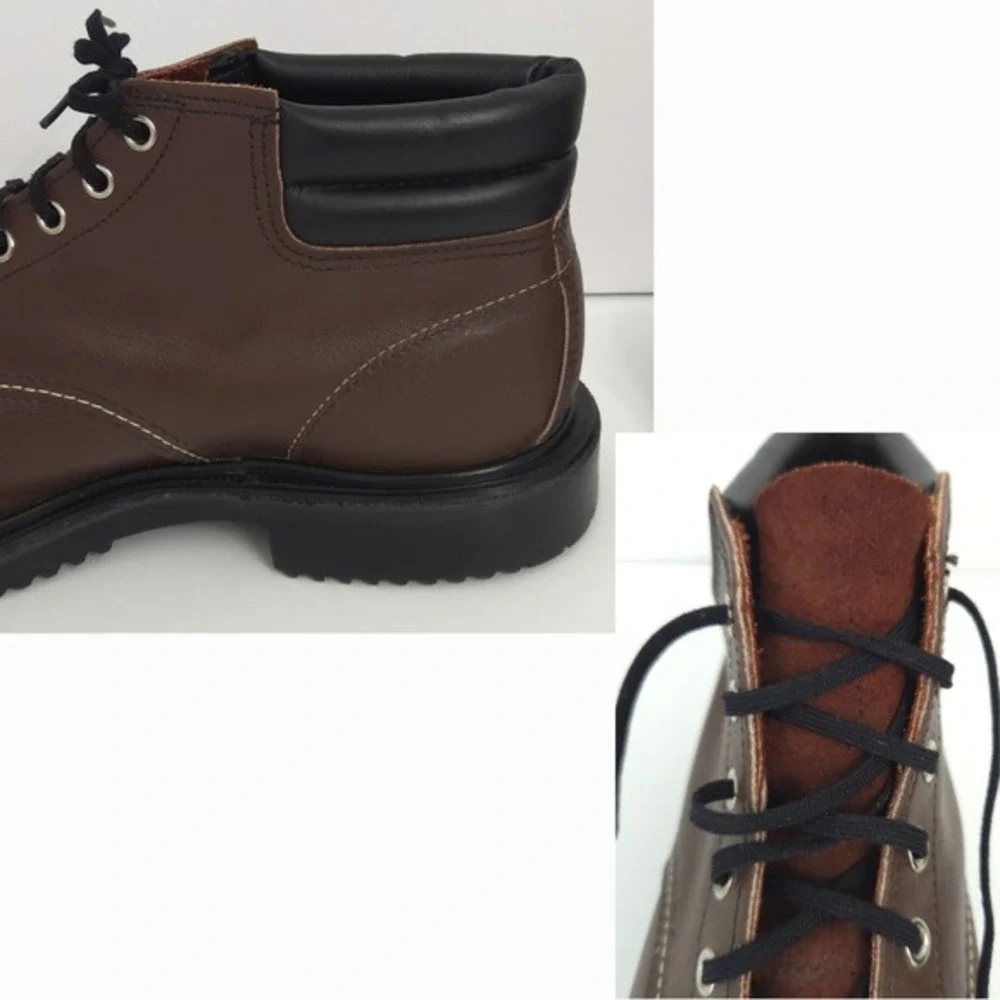 Red Wing Steel Toe‎ Brown Black SuperSole 8212 Safety Work Boots- Men's 11